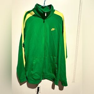 Green Nike Xxl sweater full zip